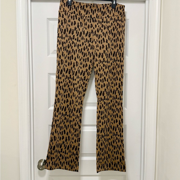 New York & Company Pants - New York & Company Animal Print Pull on Bootcut Pants